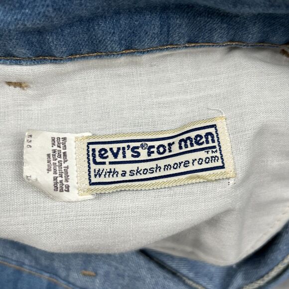 Vintage 80s Levi’s Jeans 549 Men’s 36x30 Orange Tab With A Skosh More Room Baggy - Picture 3 of 14